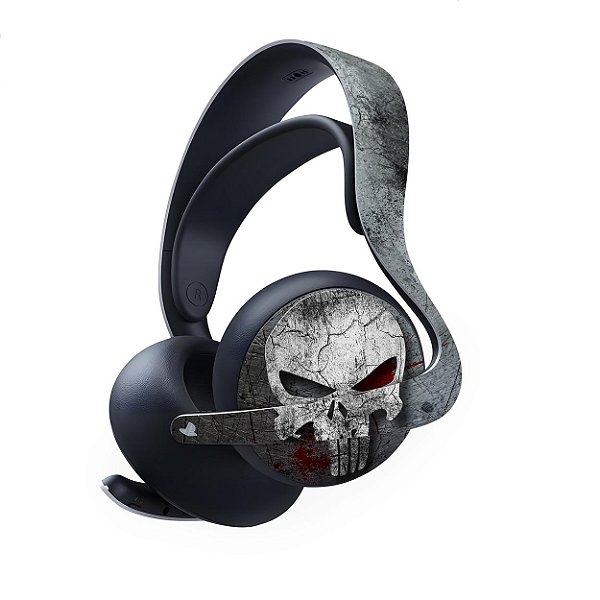 PS5 Skin Anti-Rage Headset Pulse Elite - The Punisher Justiceiro