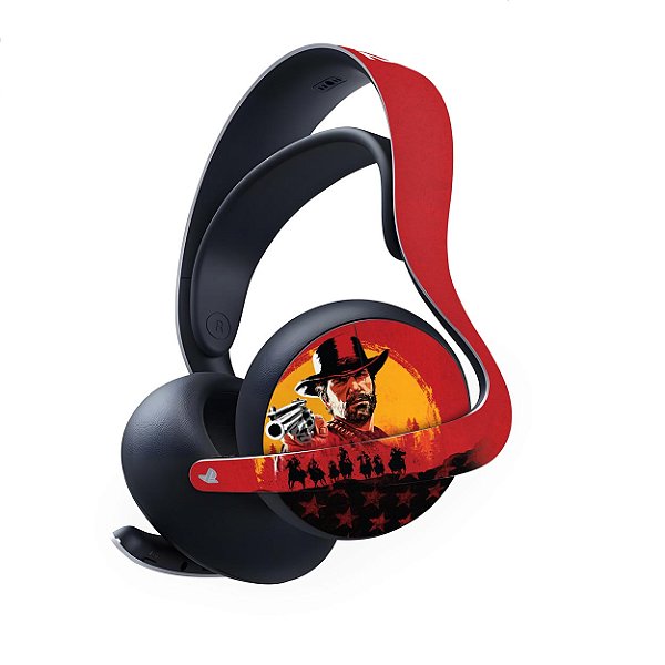 PS5 Skin Anti-Rage Headset Pulse Elite - Red Dead Redemption 2