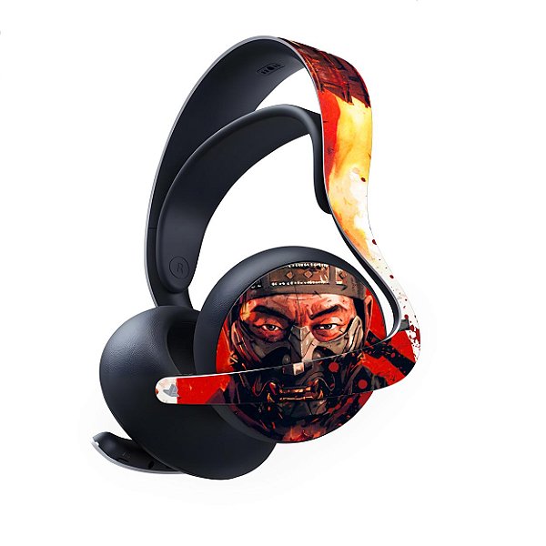 PS5 Skin Anti-Rage Headset Pulse Elite - Ghost Of Tsushima Director's Cut