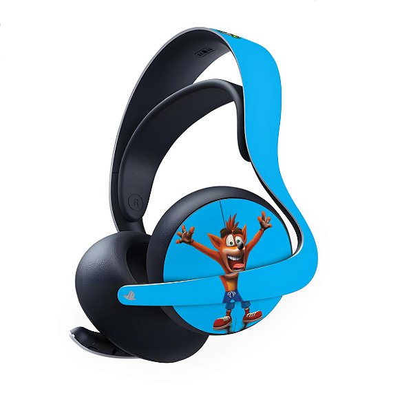 PS5 Skin Anti-Rage Headset Pulse Elite - Crash Bandicoot