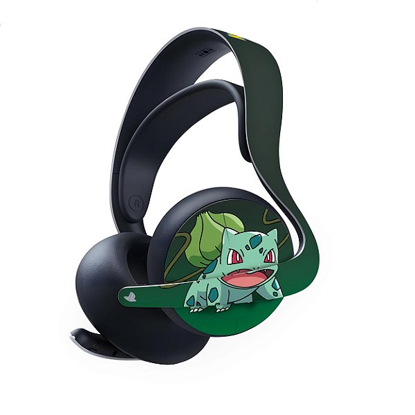 PS5 Skin Anti-Rage Headset Pulse Elite - Pokemon Bulbasaur