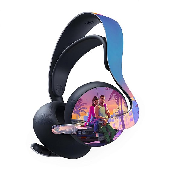 PS5 Skin Anti-Rage Headset Pulse Elite - GTA 6 VI