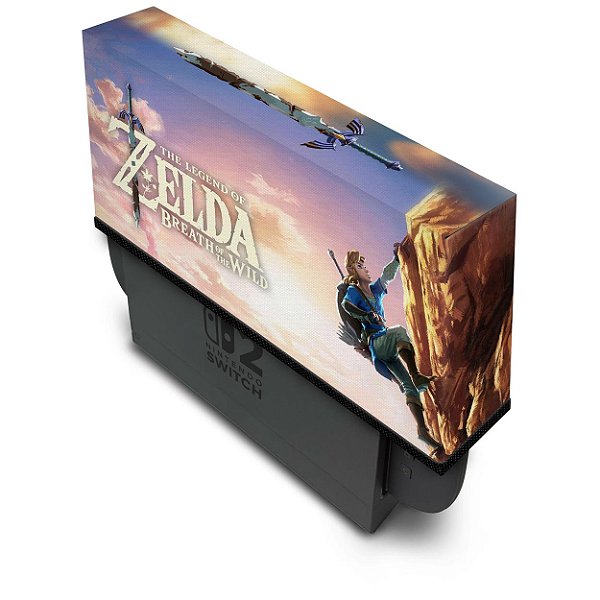 Nintendo Switch 2 Capa Anti Poeira - Zelda Breath Of The Wild