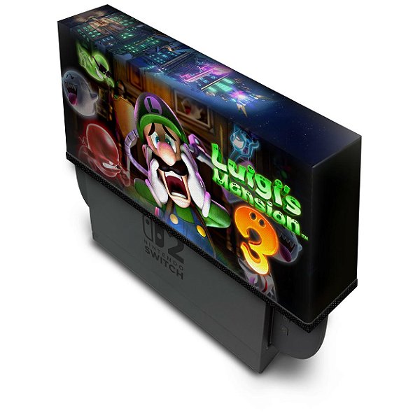 Nintendo Switch 2 Capa Anti Poeira - Luigi's Mansion 3