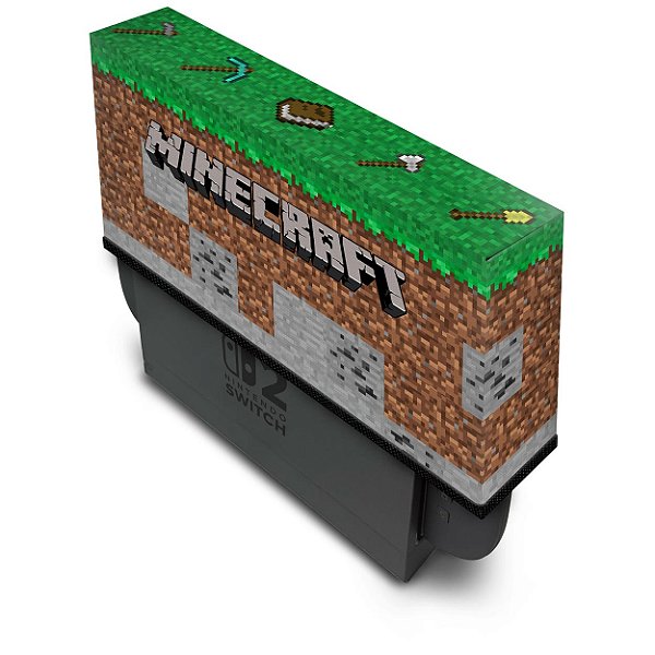 Nintendo Switch 2 Capa Anti Poeira - Minecraft