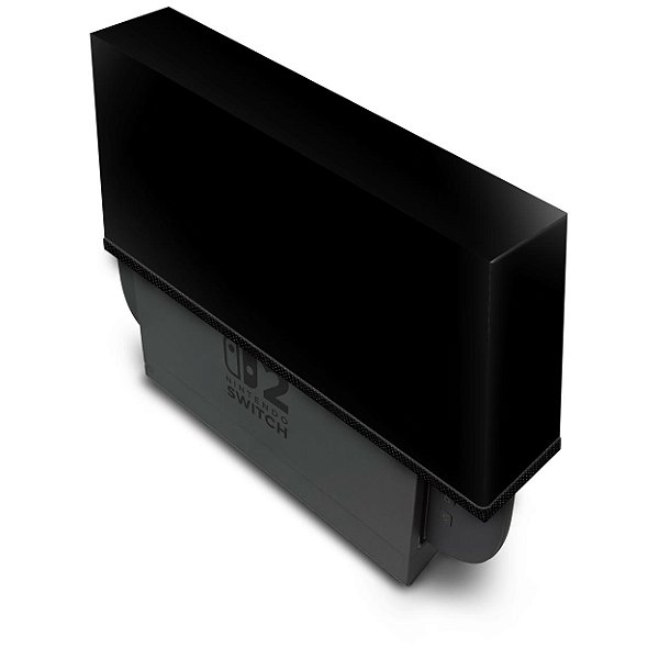 Nintendo Switch 2 Capa Anti Poeira - Preta All Black