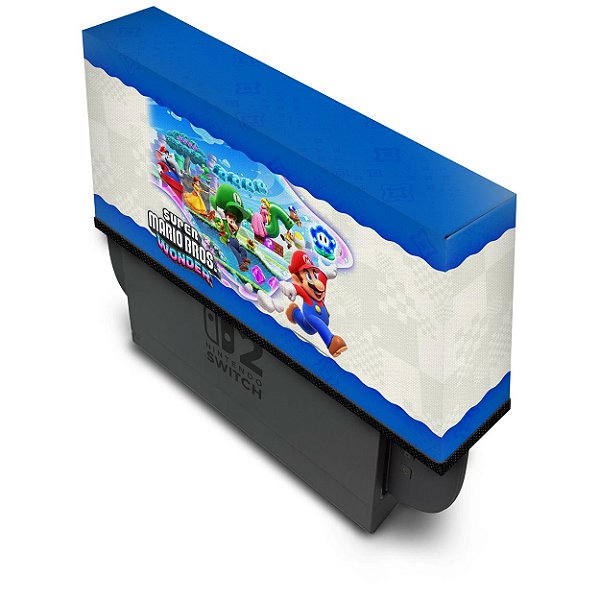 Nintendo Switch 2 Capa Anti Poeira - Super Mario Bros. Wonder