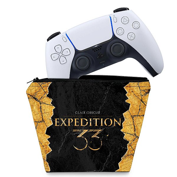 Capa PS5 Controle Case - Clair Obscur: Expedition 33