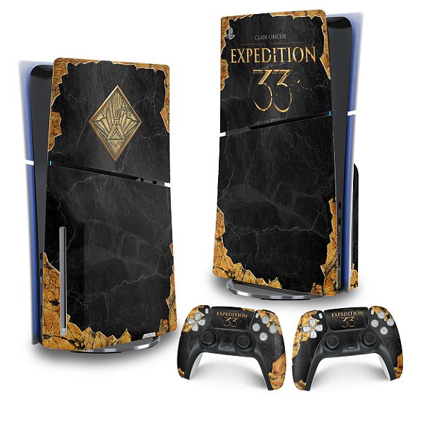 Skin PS5 Slim Vertical - Clair Obscur: Expedition 33