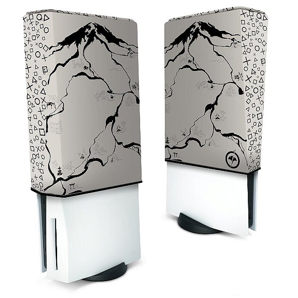 Capa PS5 Anti Poeira - Ghost Of Yotei