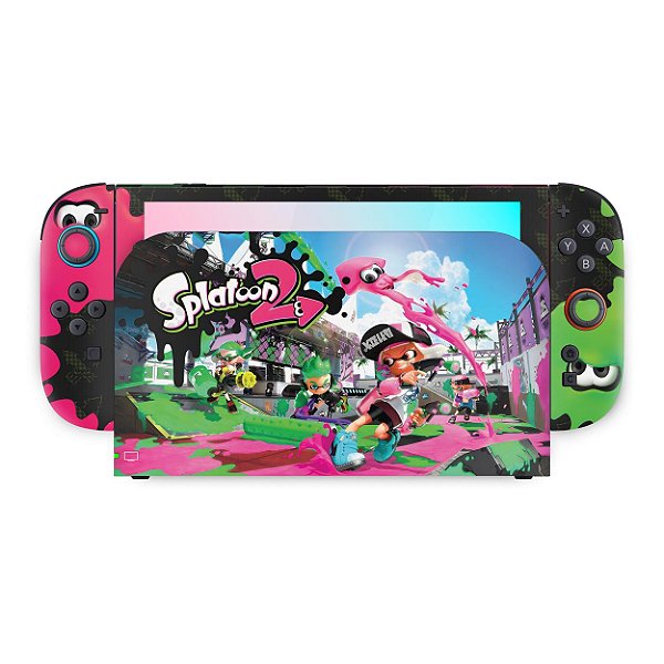 Nintendo Switch 2 Skin Anti-Rage - Splatoon 2
