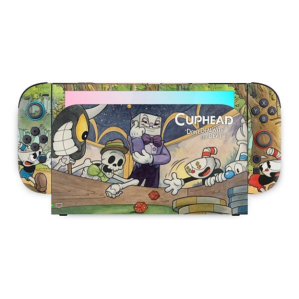 Nintendo Switch 2 Skin Anti-Rage - Cuphead