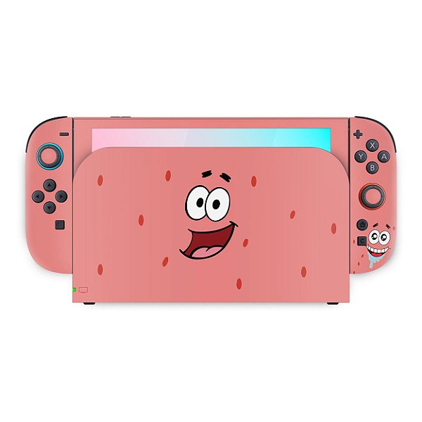 Nintendo Switch 2 Skin Anti-Rage - Patrick Bob Esponja
