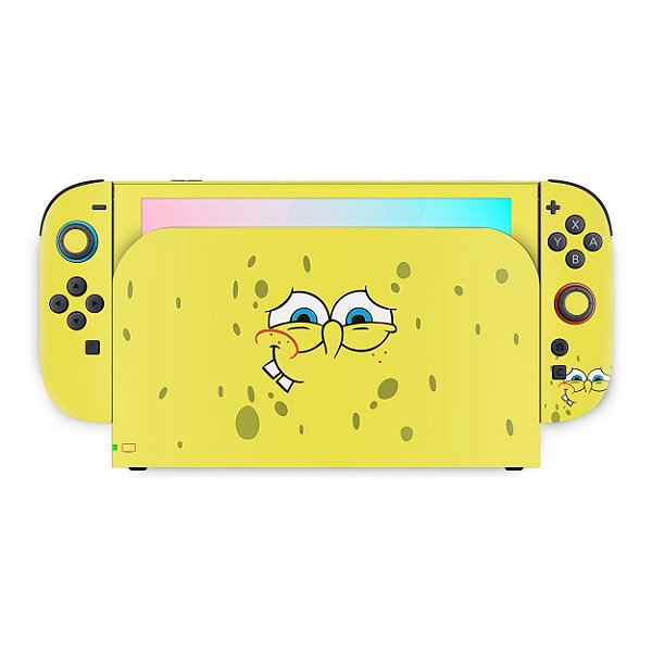 Nintendo Switch 2 Skin Anti-Rage - Bob Esponja