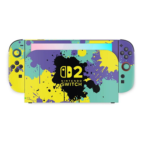 Nintendo Switch 2 Skin Anti-Rage - Splatoon 3