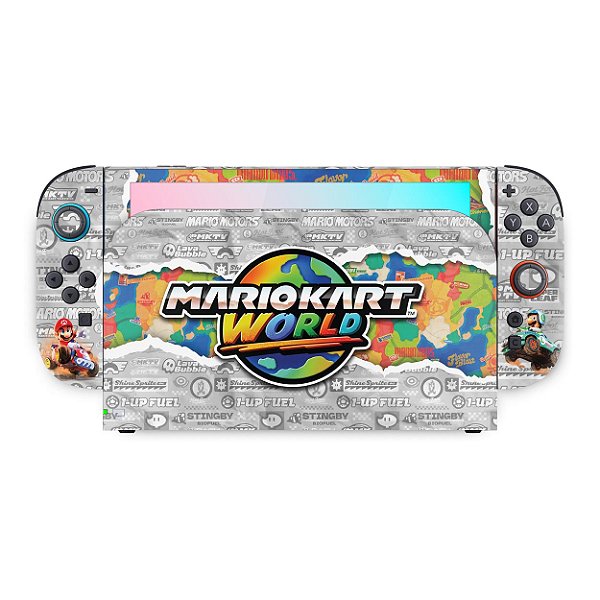 Nintendo Switch 2 Skin Anti-Rage - Mario Kart World