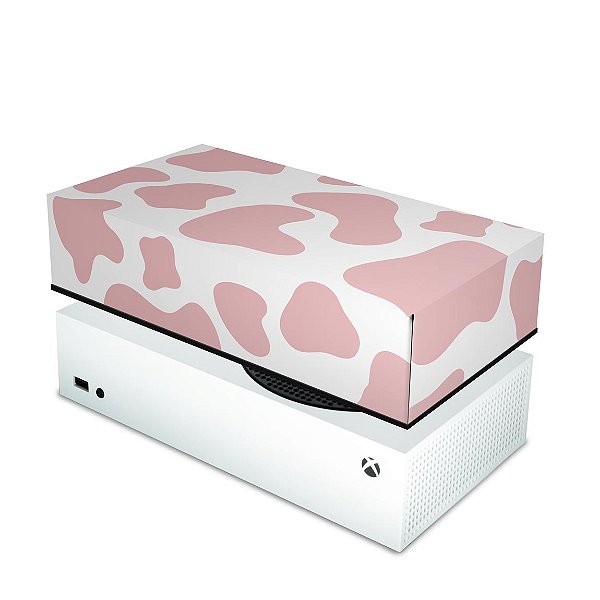 Xbox Series S Capa Anti Poeira - Vaquinha Rosa