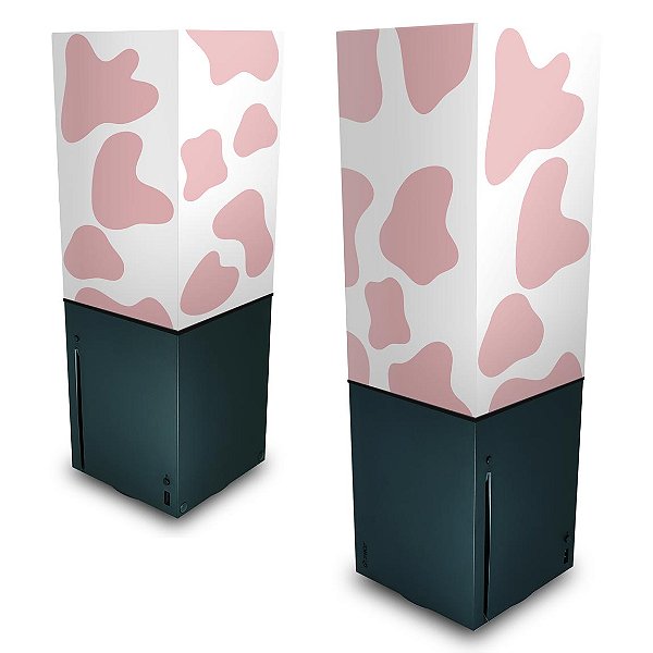 Xbox Series X Capa Anti Poeira - Vaquinha Rosa