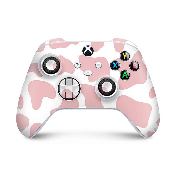 Xbox Series S X Controle Skin - Vaquinha Rosa