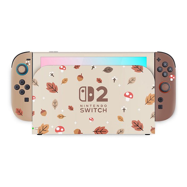 Nintendo Switch 2 Skin Anti-Rage - Outono