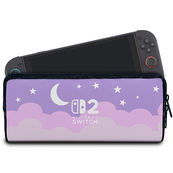 Case Nintendo Switch 2 Bolsa Estojo - Noite Estrelada