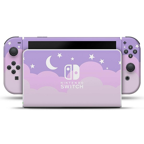 Nintendo Switch Oled Skin - Noite Estrelada