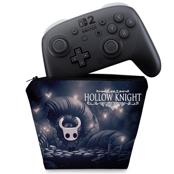 Capa Nintendo Switch 2 Pro Controle Case - Hollow Knight