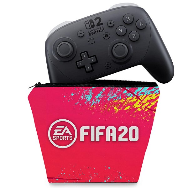 Capa Nintendo Switch 2 Pro Controle Case - Fifa 20