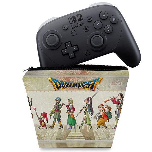 Capa Nintendo Switch 2 Pro Controle Case - Dragon Quest