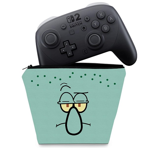 Capa Nintendo Switch 2 Pro Controle Case - Lula Molusco