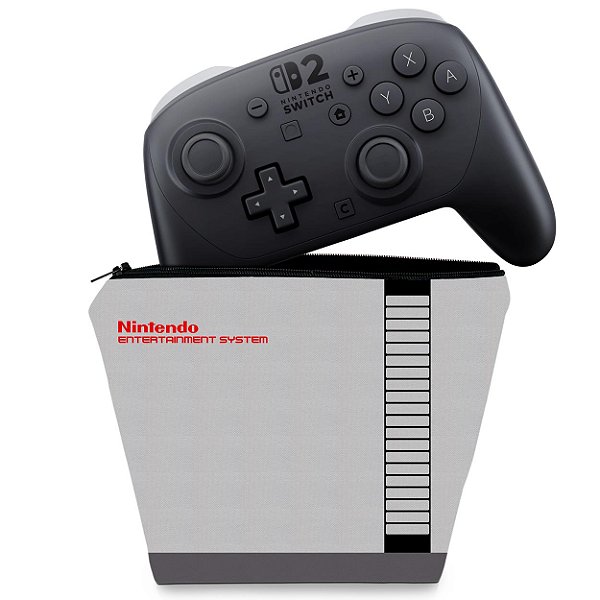 Capa Nintendo Switch 2 Pro Controle Case - Nintendinho Nes