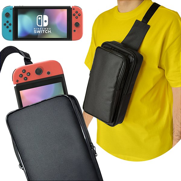 Bolsa para Nintendo Switch 1 Transporte Switch 1 Fat Mochila Bag
