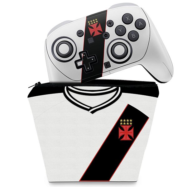 KIT Capa Case e Skin Anti-Rage Nintendo Switch 2 Pro Controle - Vasco B