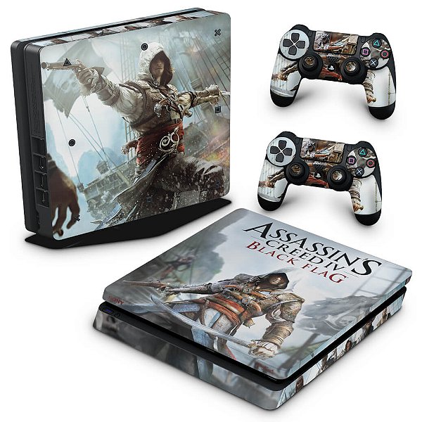 PS4 Slim Skin - Assassins Creed Black Flag