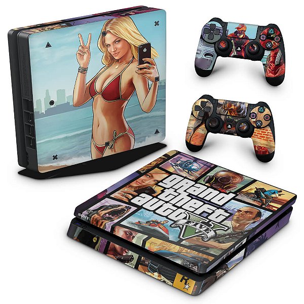 PS4 Slim Skin - GTA V