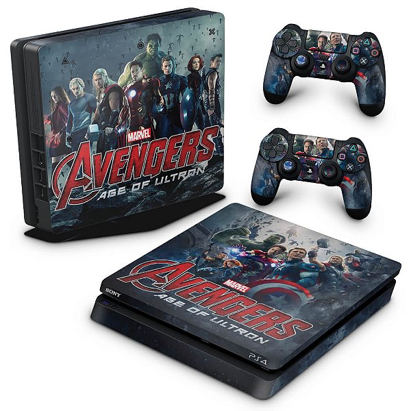 PS4 Slim Skin - Avengers - Age of Ultron