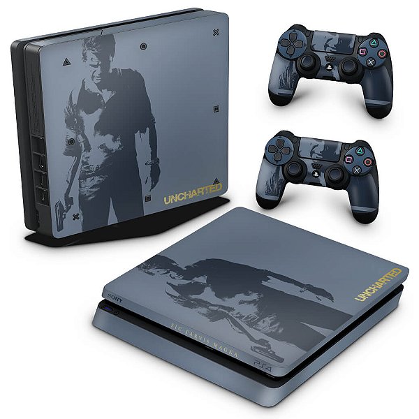 PS4 Slim Skin - Uncharted 4 Limited Edition