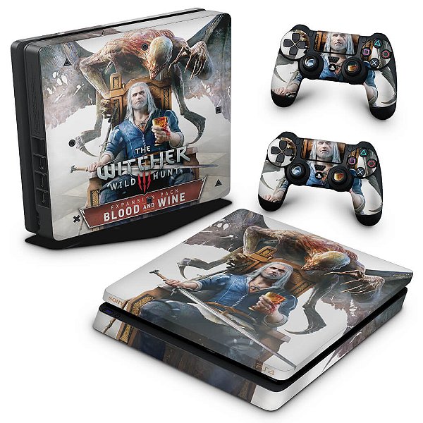 PS4 Slim Skin - The Witcher 3: Wild Hunt - Blood and Wine