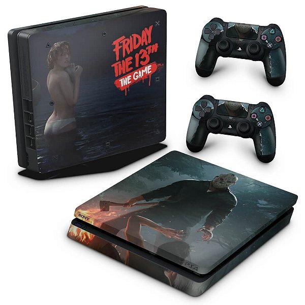 PS4 Slim Skin - Friday the 13th The game Sexta-Feira 13