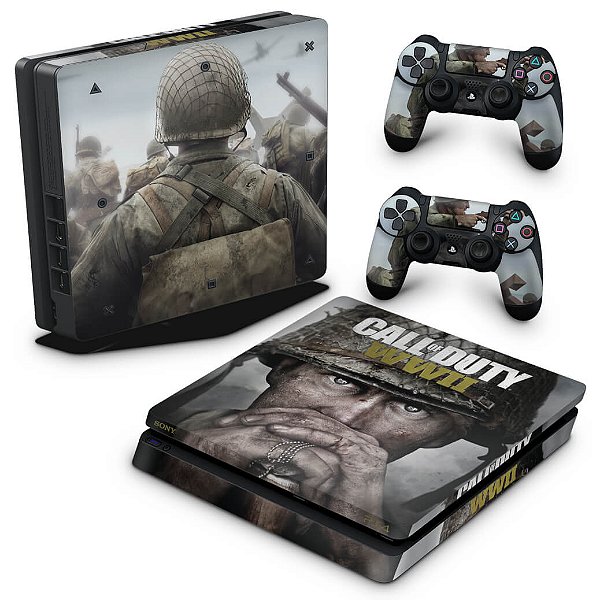PS4 Slim Skin - Call of Duty WW2