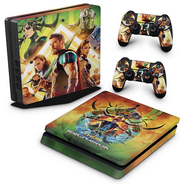 PS4 Slim Skin - Thor Ragnarok