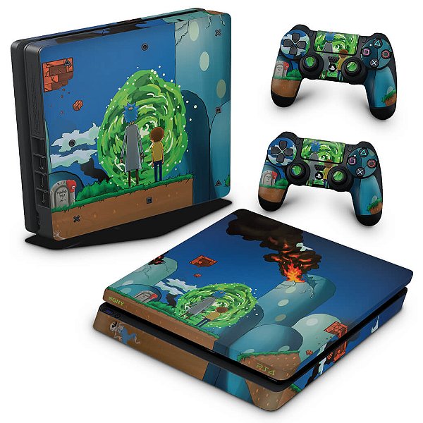 PS4 Slim Skin - Super Mario - Pop Arte Skins