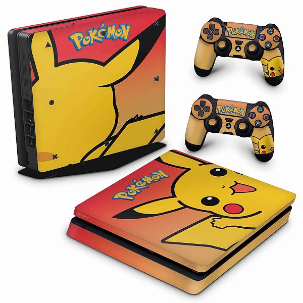 PS4 Slim Skin - Pokemon Pikachu