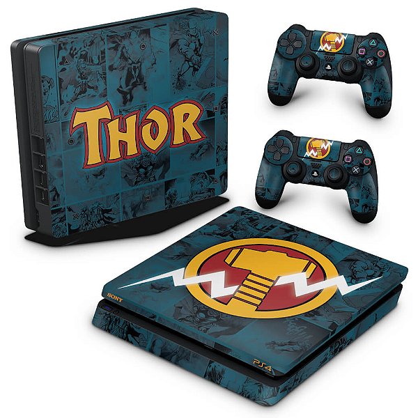 PS4 Slim Skin - Thor Comics