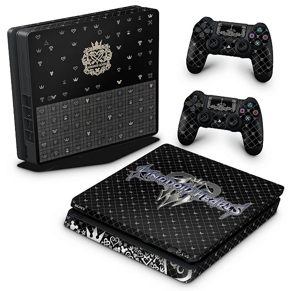 PS4 Slim Skin - Kingdom Hearts 3 III