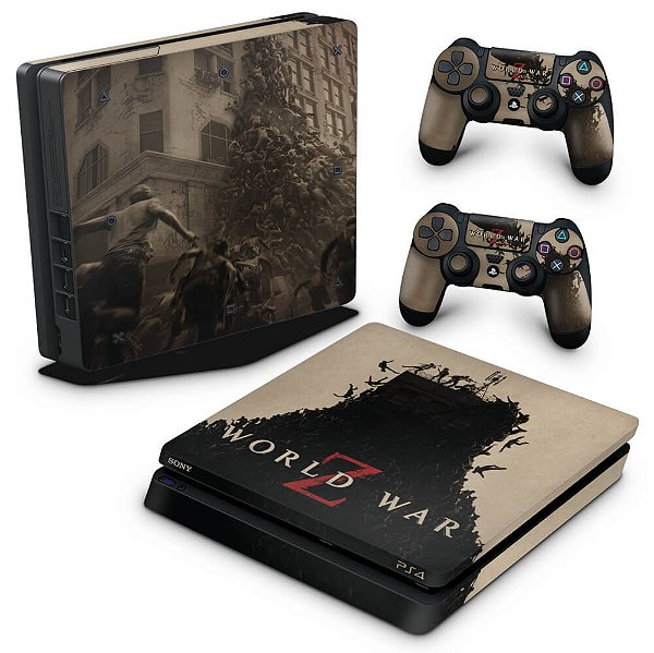 PS4 Slim Skin - World War Z