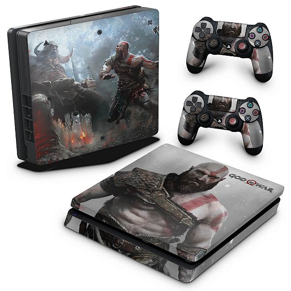 PS4 Slim Skin - God Of War #B