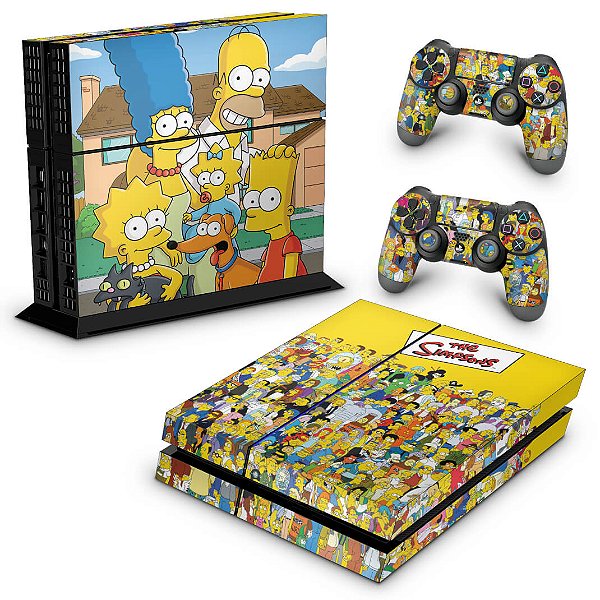 Ps4 Fat Skin - The Simpsons