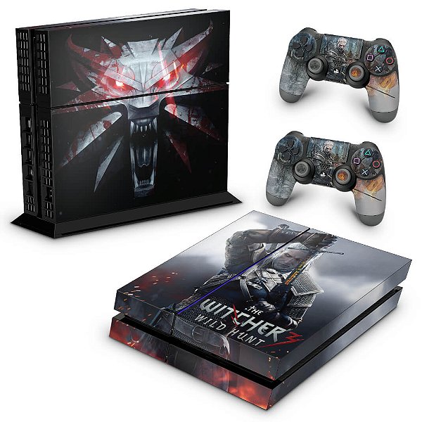 Ps4 Fat Skin - The Witcher #A