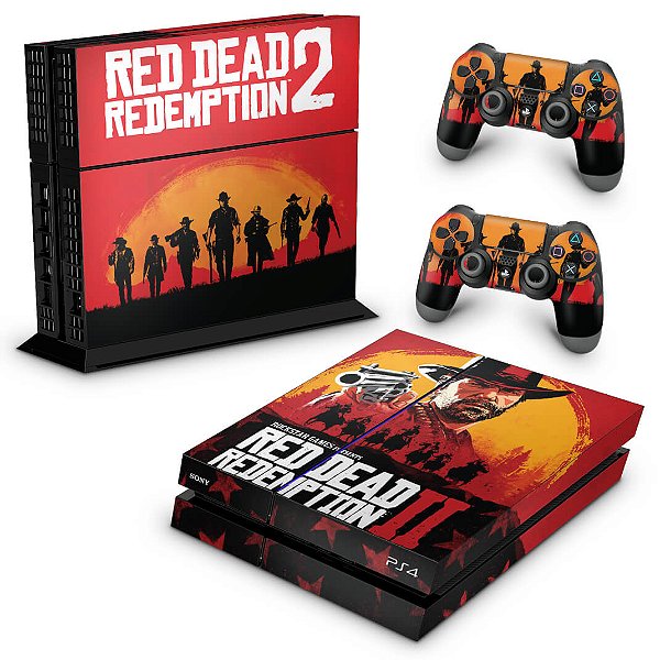 Ps4 Fat Skin - Red Dead Redemption 2
